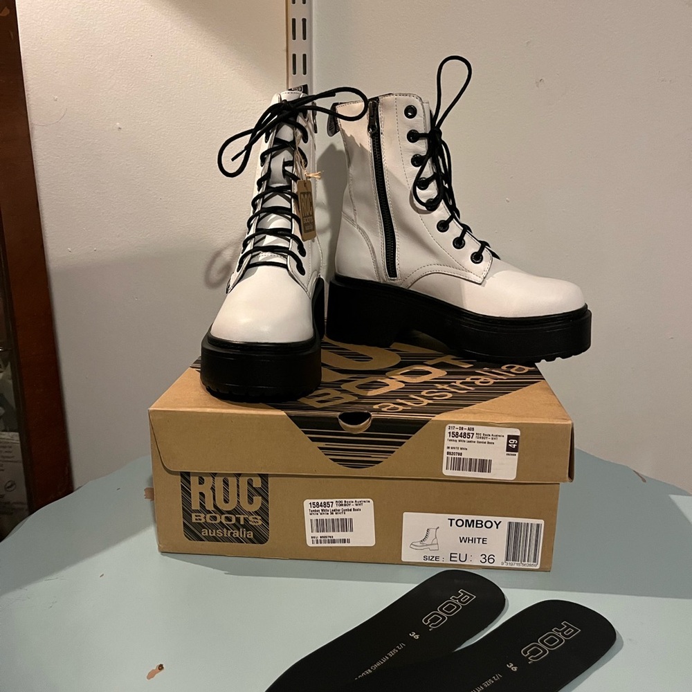 ROC Boots Australia Leather Boots